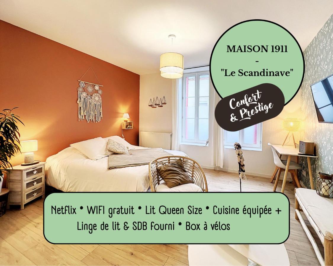 Appart LE SCANDINAVE - Maison 1911 - confort & prestige - Bed and Breakfast