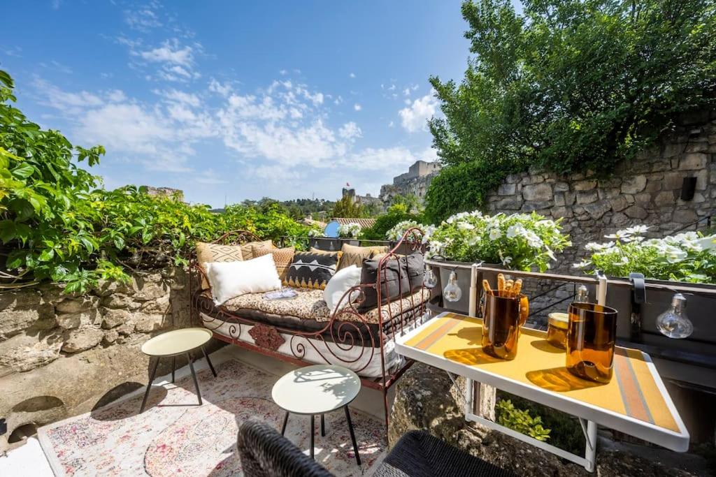 B&B Les Baux de Provence - le Balcon du Prince Noir - Bed and Breakfast Les Baux de Provence