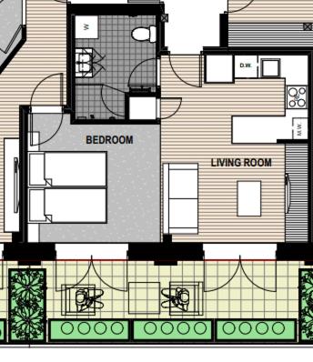 Studio Suite with Ocean Views and Balcony