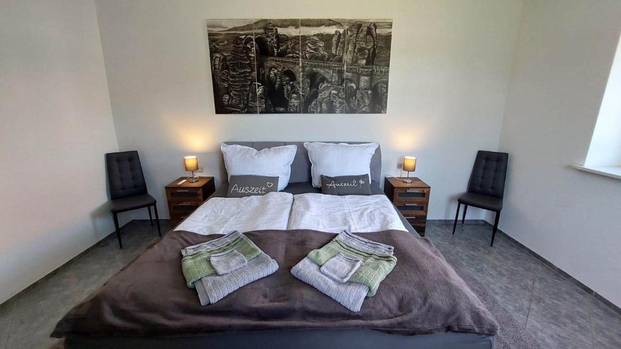 B&B Bad Gottleuba - Ferienwohnung am Hofladen Hellendorf - Sächsische Schweiz - Bed and Breakfast Bad Gottleuba