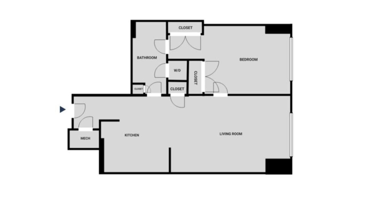 Mount Vernon 1BR w Gym WD nr Capital One Arena WDC-489 - B&B Washington D.C.