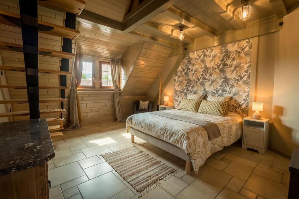 Logement 6 personnes, Vignoble proche de Strasbourg avec Sauna - B&B Marlenheim