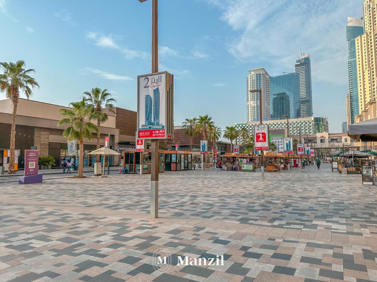 Manzil - Lavish 3BR in JBR with Sea Views and 5 min walk to beach - B&B