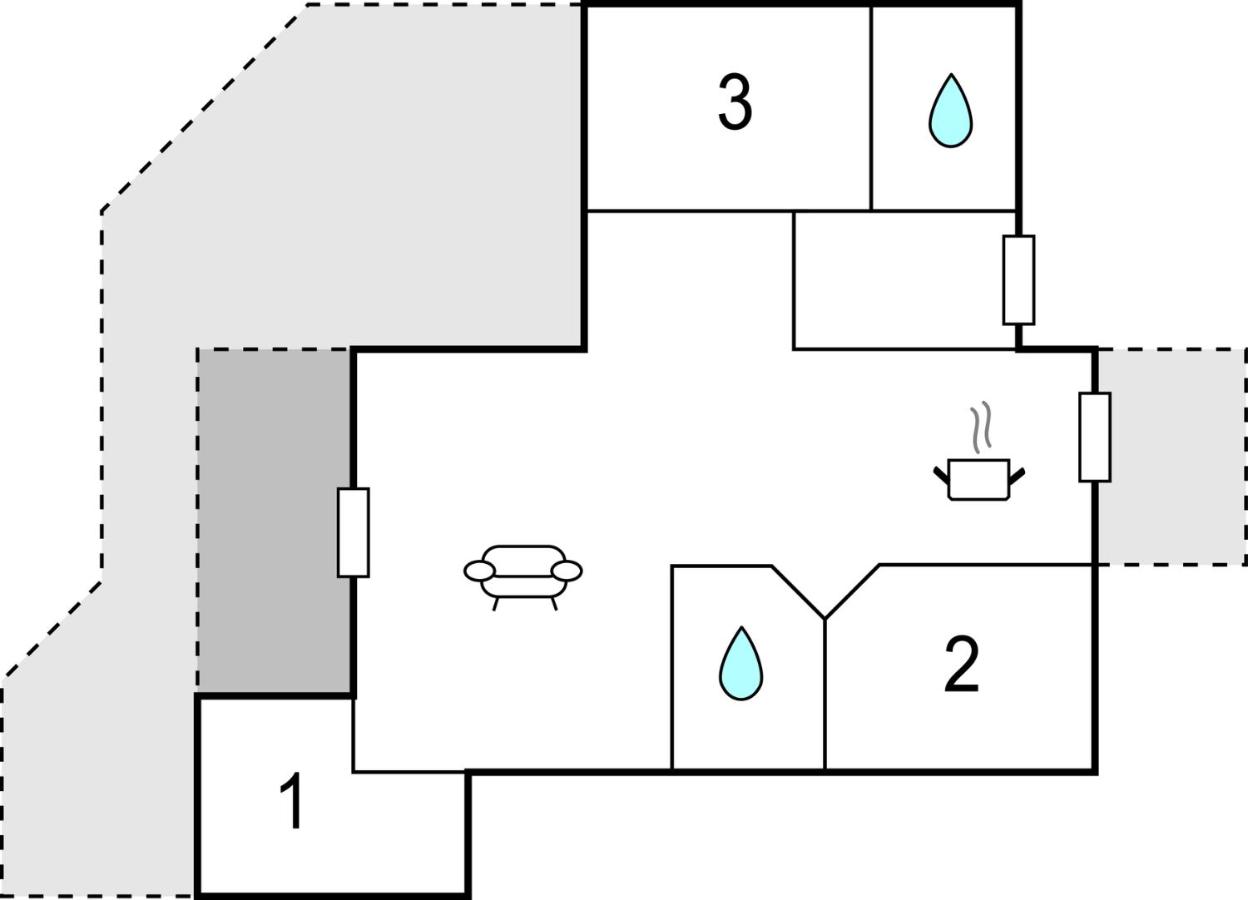 Vakantiehuis met 3 Slaapkamers 