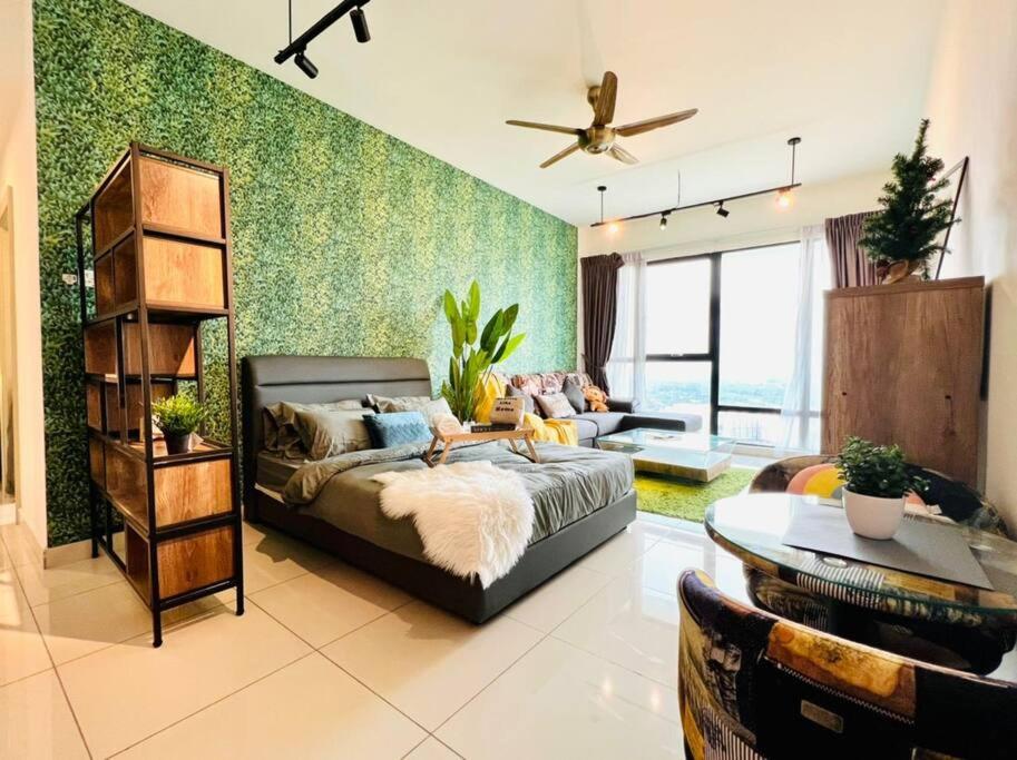 B&B Johor Bahru - Tropical Style @JB Mosaic(HighFloor)10-13pax 65'TV - Bed and Breakfast Johor Bahru