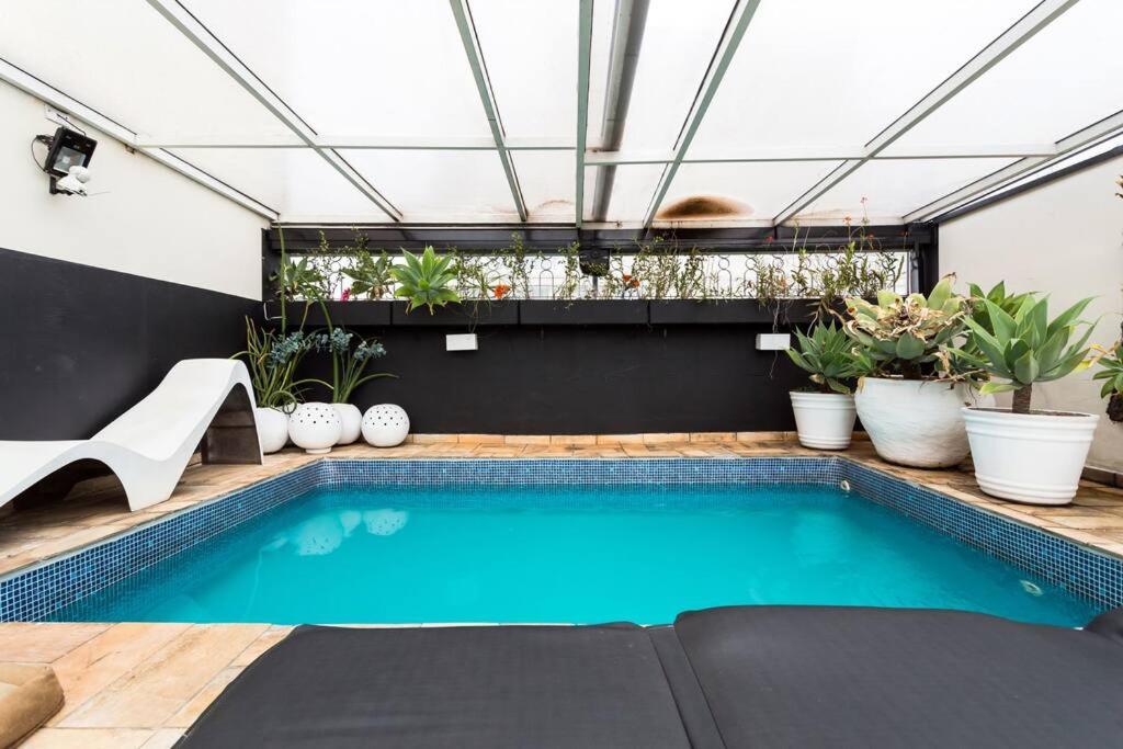 Cobertura pisc Teto retr - Ferienwohnung São Paulo
