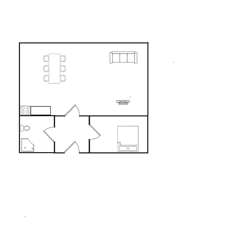 Appartamento con 1 Camera da Letto