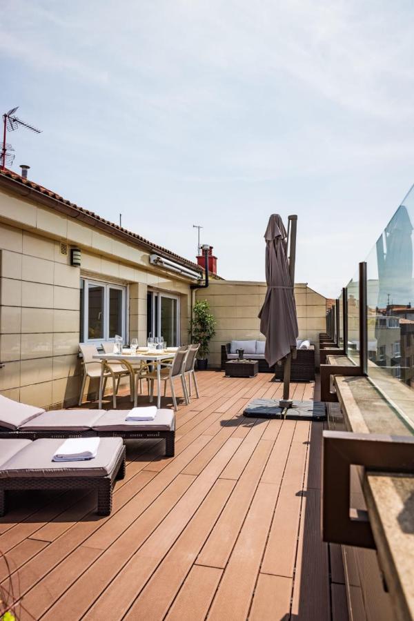 Lujoso ático entre 2 playas con garaje, terraza, vistas y wifi - B&B Gijón