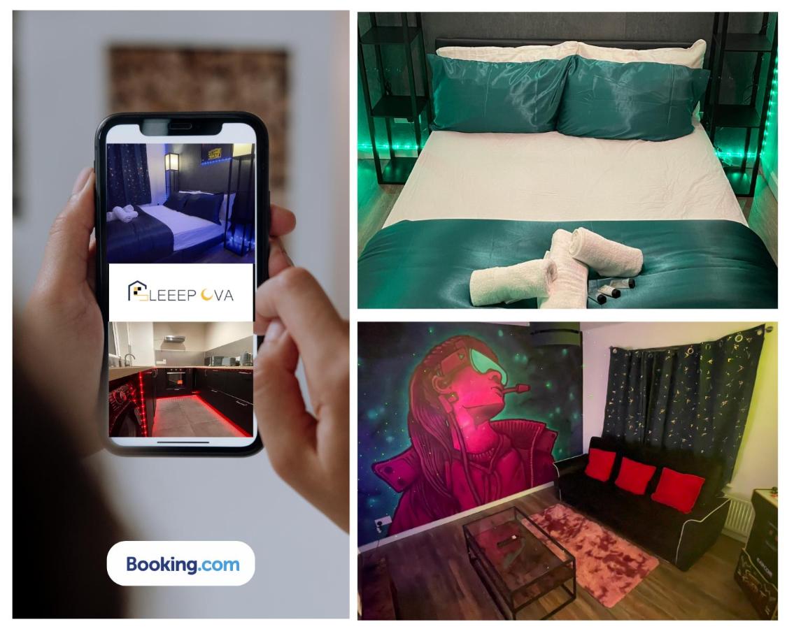 B&B London - Luxury & Spacious 2 Bedroom Flat Families Business Relocation SleeepOva Short Lets & Serviced Accommodation - Bed and Breakfast London