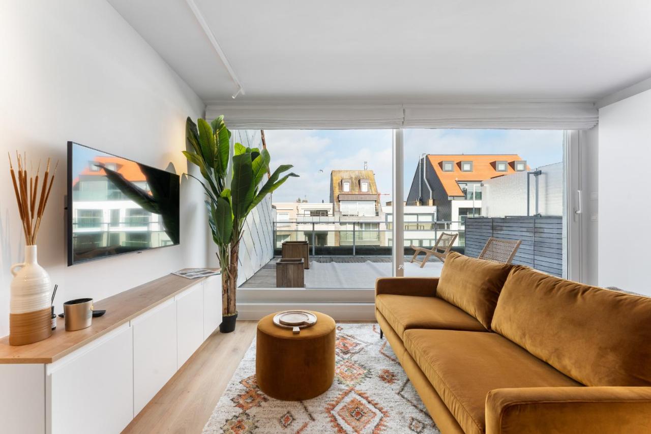 B&B Knokke-Heist - Romantisch luxe penthouse met 2 zonneterrassen - Bed and Breakfast Knokke-Heist