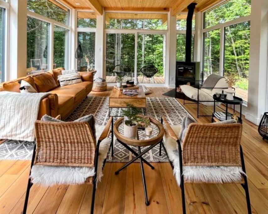 trähus tremblant - B&B