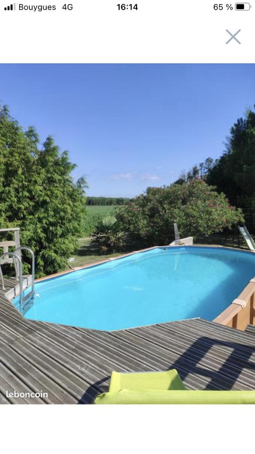 Belle landaise avec piscine - Chambres d’hôtes