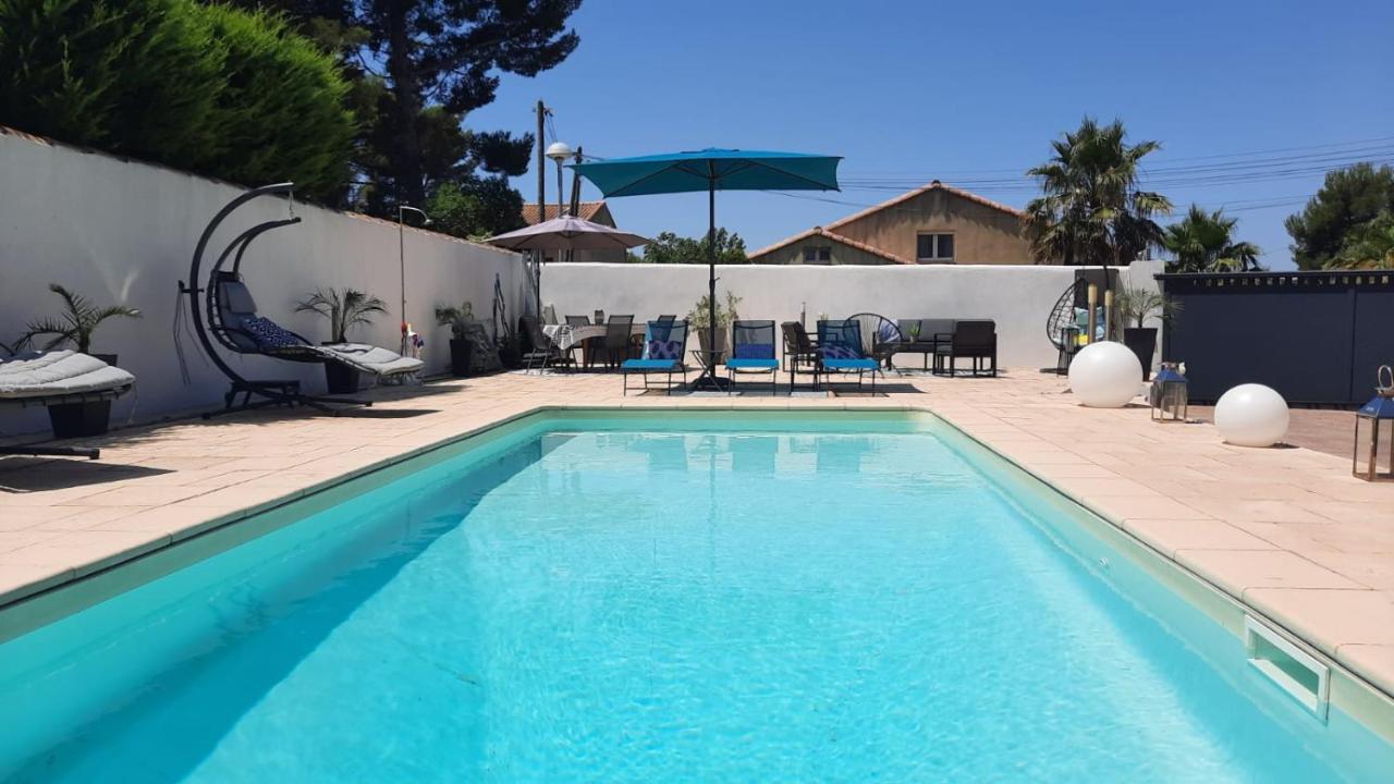 B&B Les Pennes-Mirabeau - appartement cosy avec piscine entre Aix et Marseille - Bed and Breakfast Les Pennes-Mirabeau