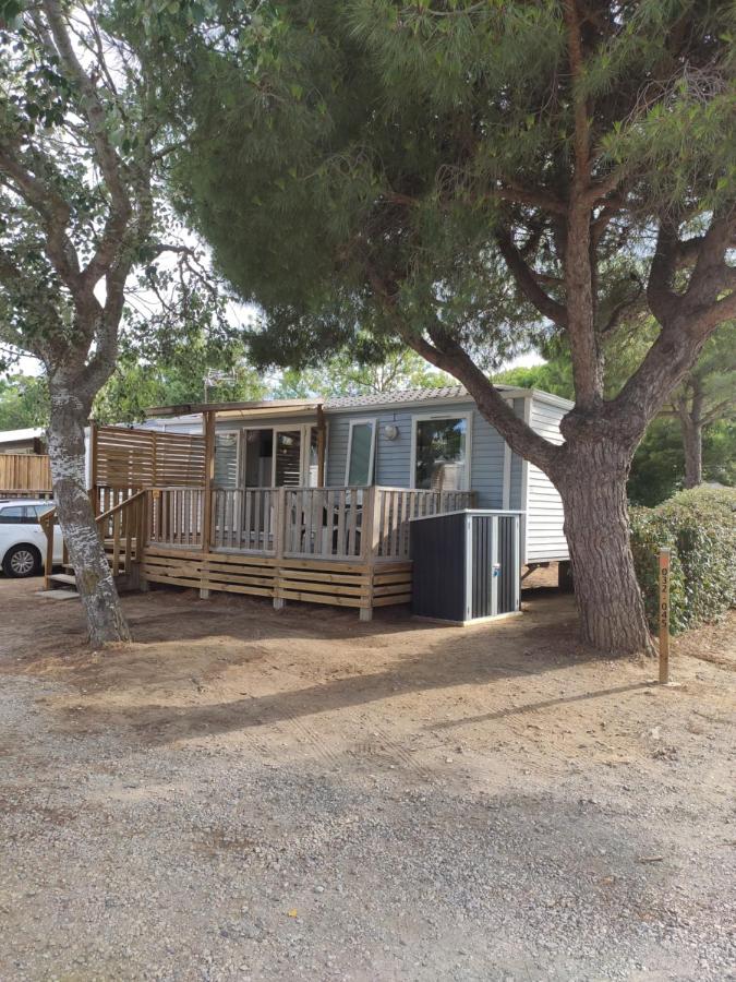 Mobilhome climatisé et ombragé - Ferienwohnung