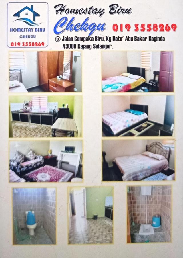 B&B Kajang - Homestay Biru Chekgu - Bed and Breakfast Kajang