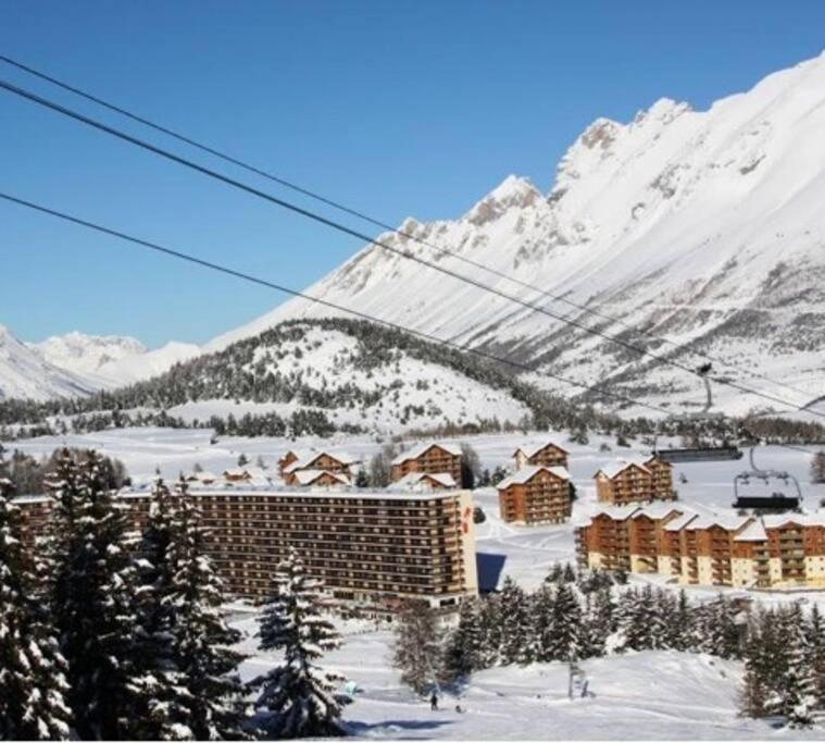Logement au pied des pistes Superdevoluy - Ferienwohnung