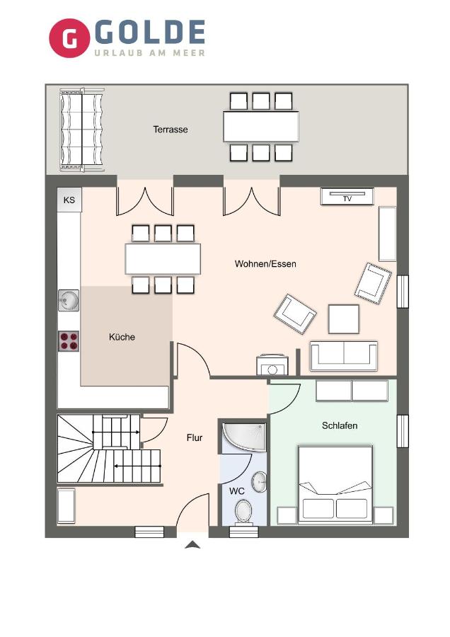 Reetdachhaus Tümmeldiek Reetdachhaus Tümmeldiek 6A - B&B