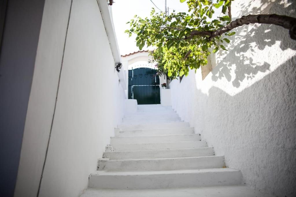 Sunny house, stunning Aegean Sea views. - B&B Spiliazéza
