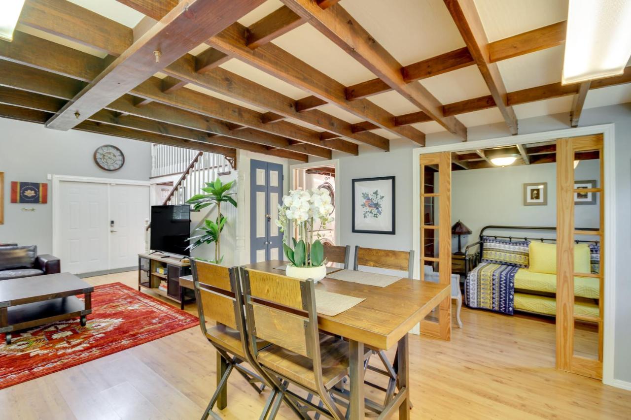 Charming Bay St Louis Home Deck, on Canal! - B&B Shoreline Park