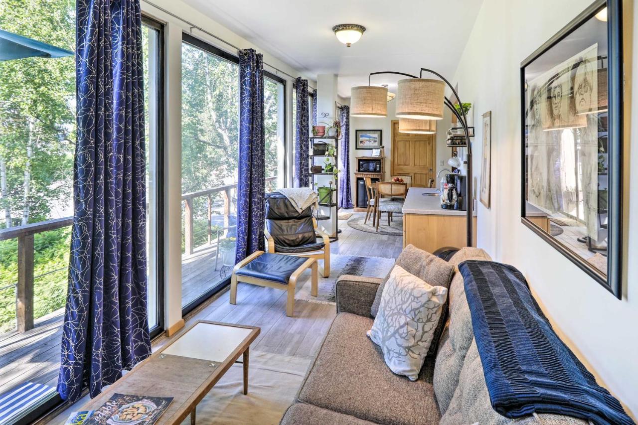 Sunny Downtown Studio with Kitchenette and AC - B&B Fairbanks