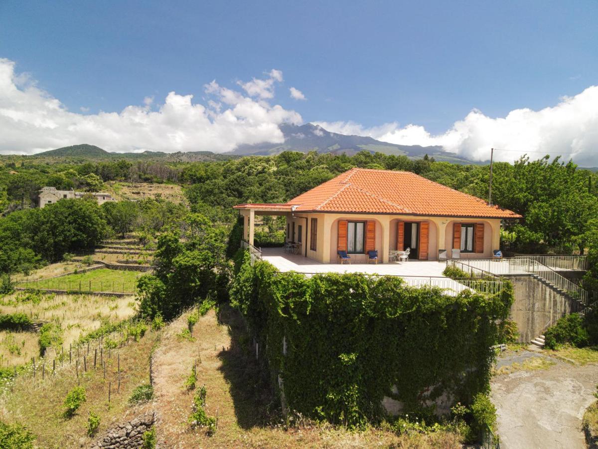Le Vigne - Villa overlooking Etna - B&B Adrano