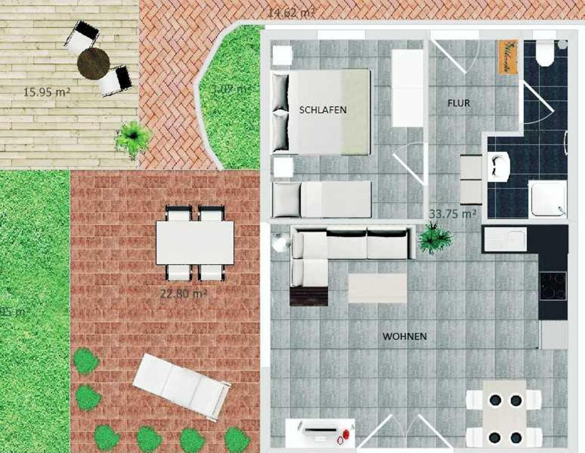 Haus mit 1 Schlafzimmer