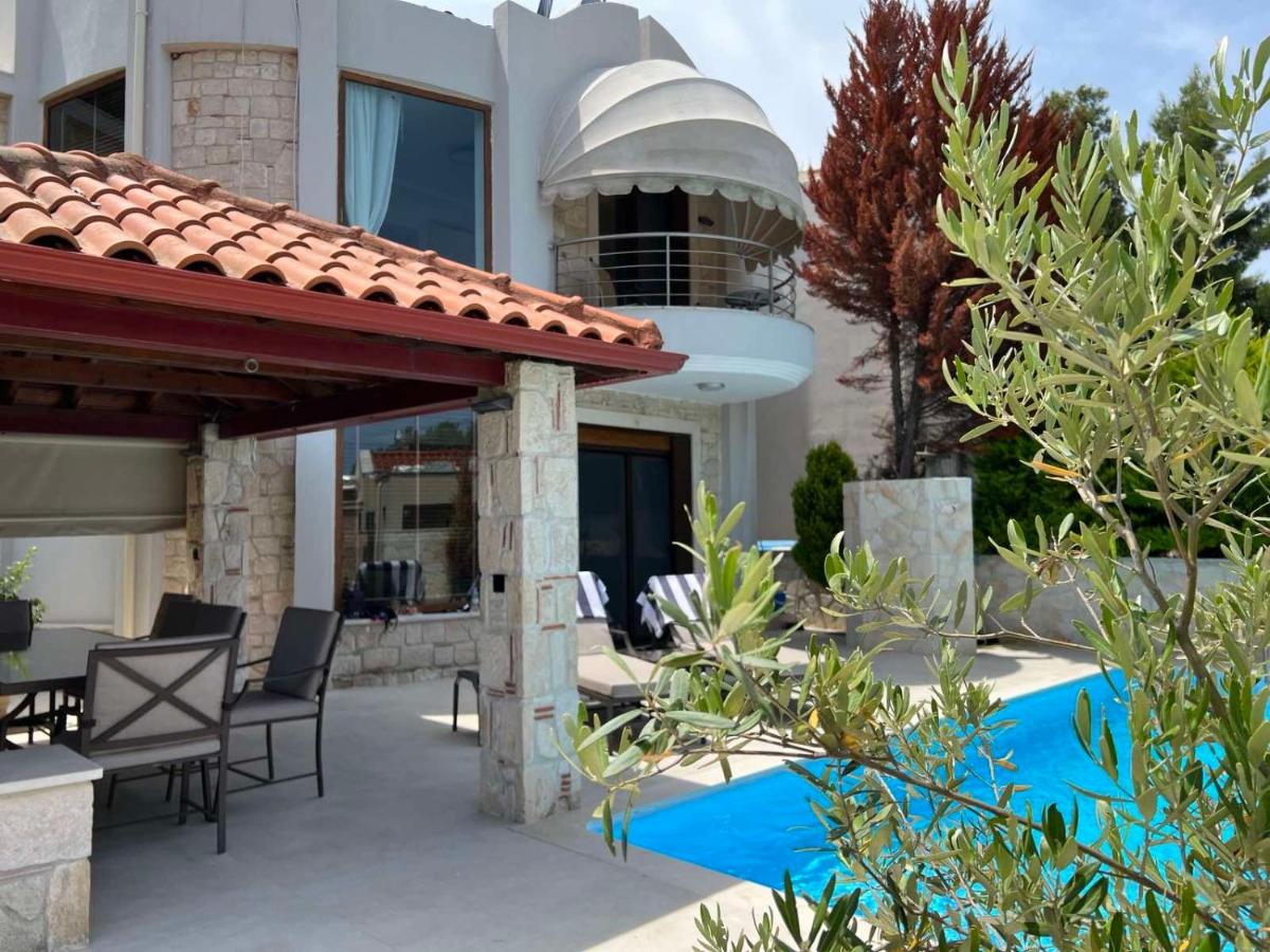 Sunny Seaside Villa-90 m from beach - Chambres d’hôtes Kryopigí