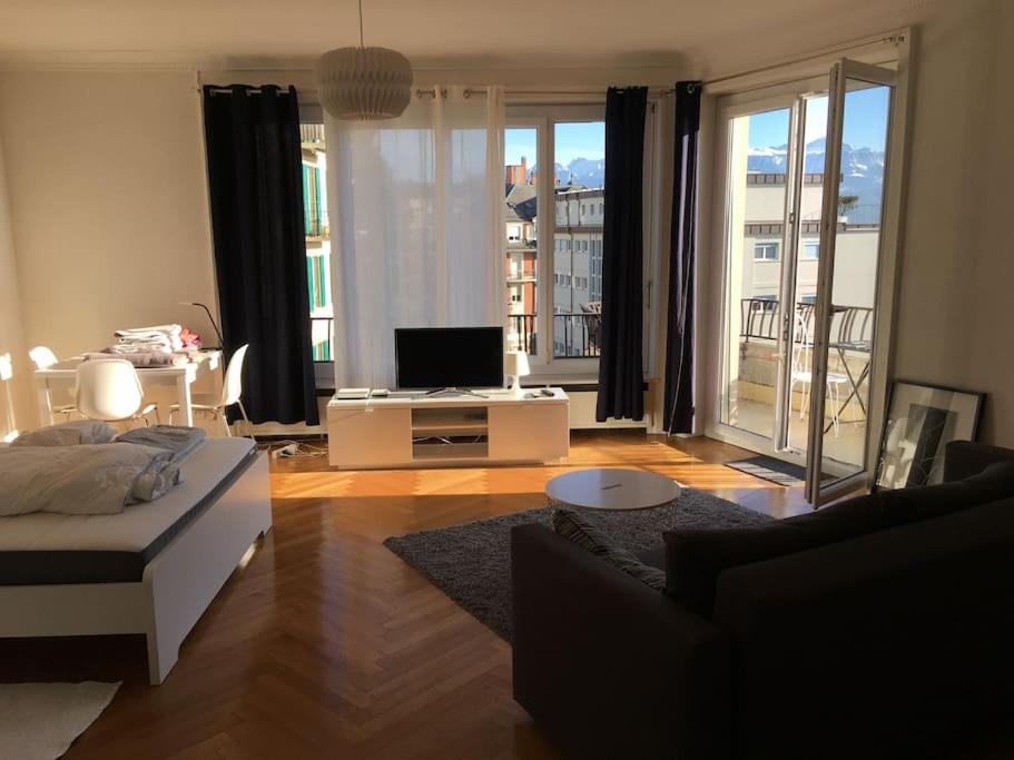 B&B Lausanne - Appartement avec une vue magnifique sur le lac - Bed and Breakfast Lausanne