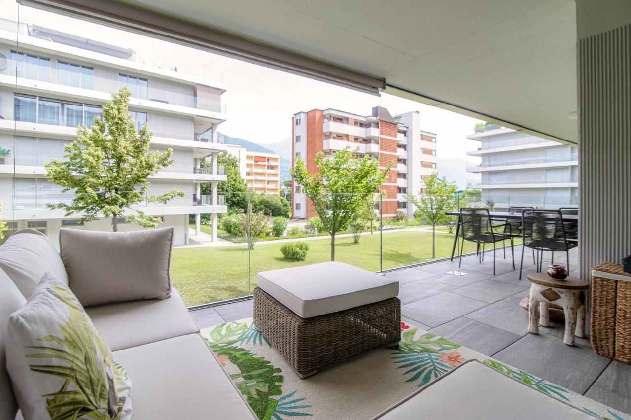 Suite Parco Lago by Quokka 360 - Apartment with Large Terrace Near Locarno Lido - Chambres d'hôtes Locarno