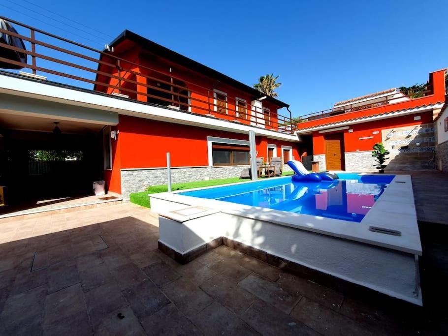 Villa con piscina riscaldata Trabia - B&B