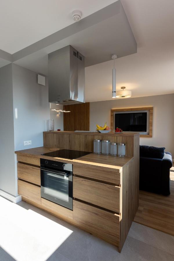 Ostróda City Center Top floor lake view & balcony apartment - B&B
