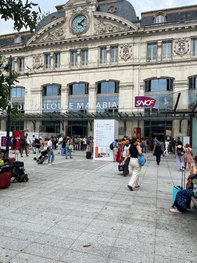 Toulouse Marengo-Gare Matabiau - Médiathèque-Allées Jean Jaurès proche ligne B Parking privé sécurisé gratuitprivé - Chambres d'hôtes Toulouse