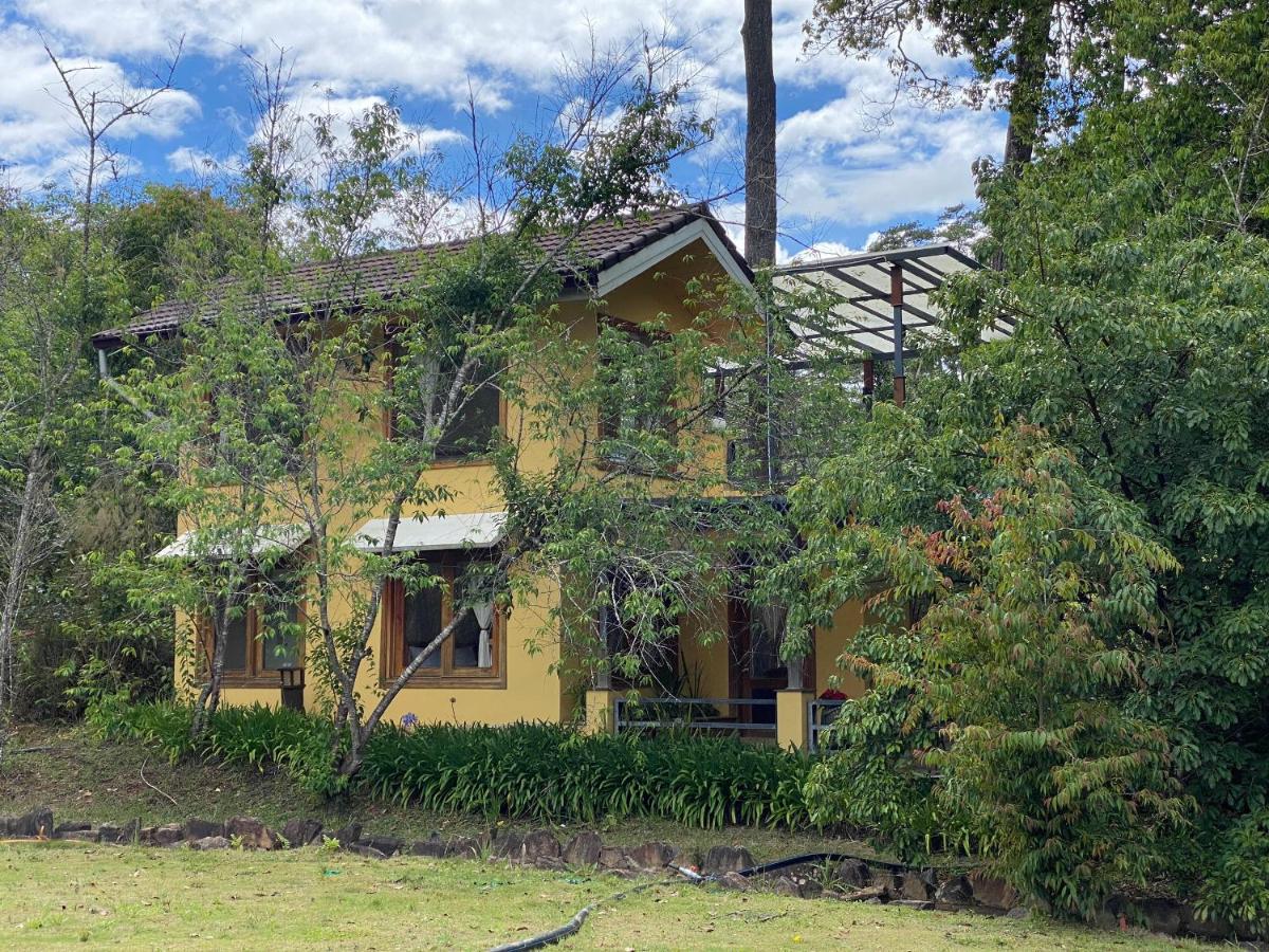 Villa mit Gartenblick