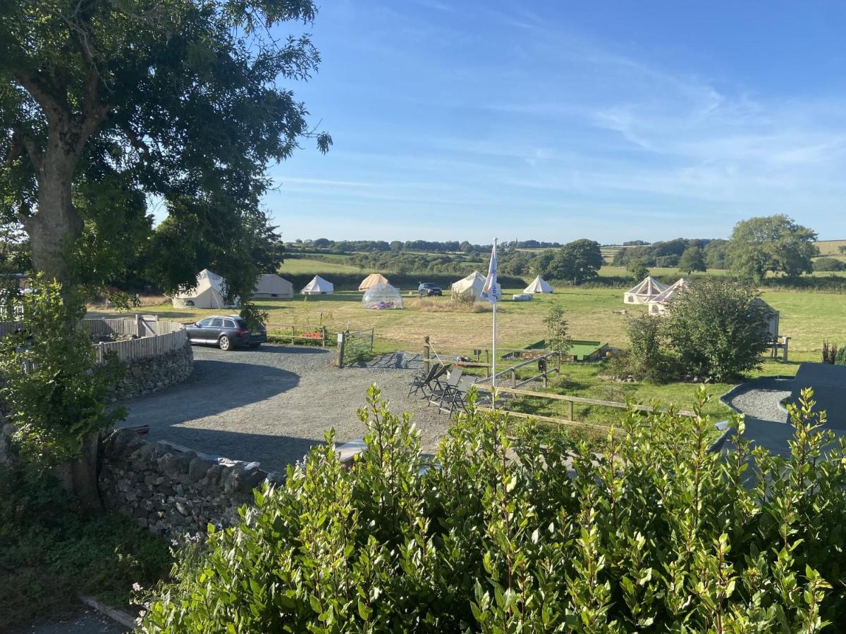 Bell Tents at Llanfair Hall - B&B