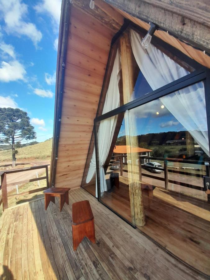 Chalé A-Frame da Fazenda - B&B Bom Jardim da Serra