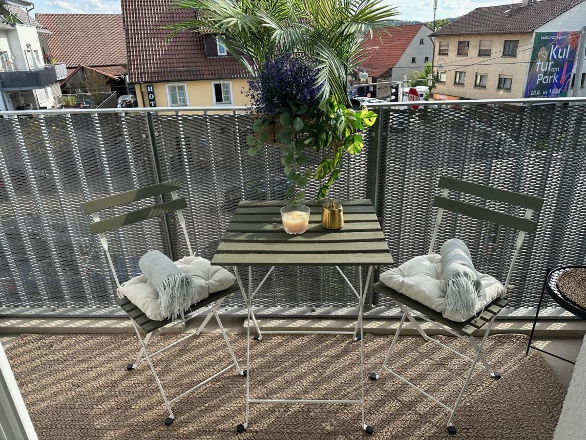 Stilvolles und modernes Appartement mit sonnigem Balkon in Flughafen- und Messenähe 31 - Chambres d'hôtes Leinfelden-Echterdingen