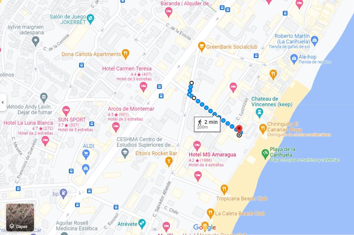 Apartamentos Carihuela Playa, Acogedor, Wifi y Fibra Optica - B&B Torremolinos