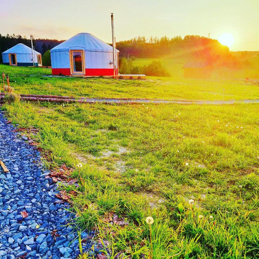 B&B Wolany - Glamping Niebiańska Osada Jurty Dolnośląskie - Bed and Breakfast Wolany