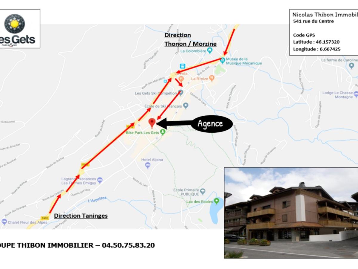 Les Gets - Appartement rénové 12 pers, 4 ch, parking, WIFI, proche piste - FR-1-623-7 - Chambres d'hôtes Les Gets