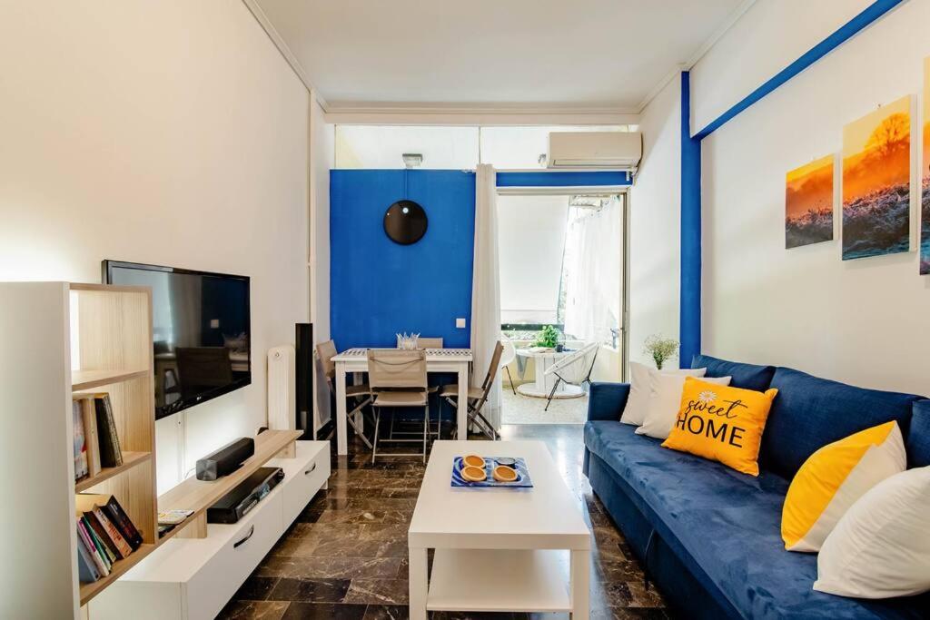 Athens Paradise Apartament 50 sqm Near To Metro #2 - Chambres d'hôtes Athènes