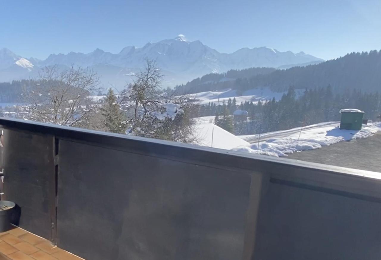 B&B Cordon - Studio lumineux avec vue sur le Mont Blanc - Bed and Breakfast Cordon