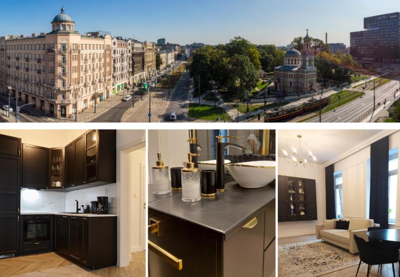 Duży, komfortowy apartament z parkingiem, Śródmieście -klimatyzacja-Polonia Resident - Chambres d'hôtes Łódź
