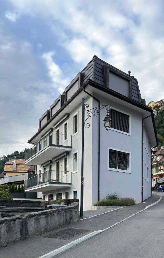 Grand Appartement Lumineux - STELLA Loft - À deux pas du Lac Léman - Chambres d’hôtes Veytaux