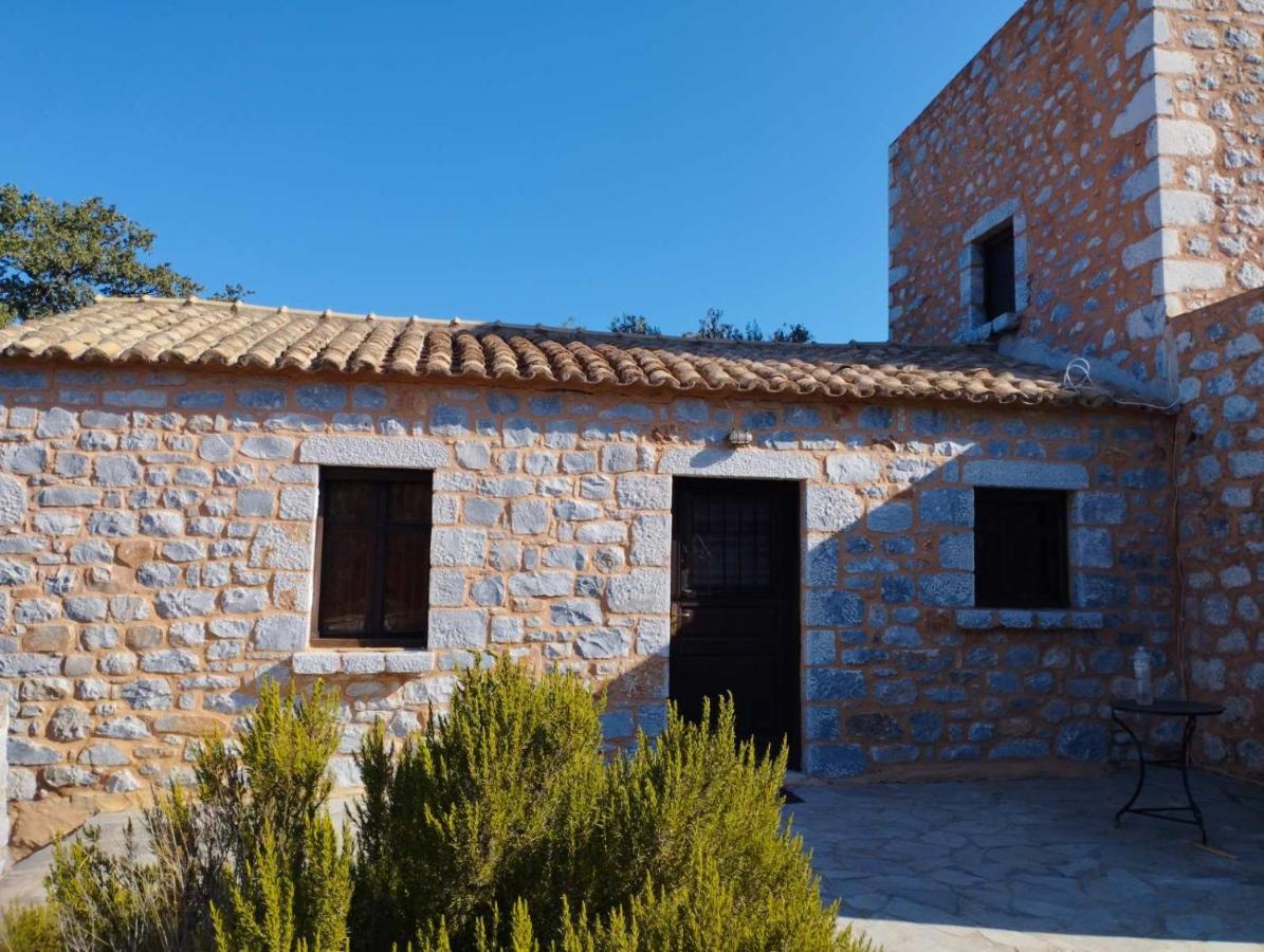 B&B Lefkiás - The Two Carob Trees, Traditional Stonehouse, Nikandri, Pirgos Diros - Bed and Breakfast Lefkiás