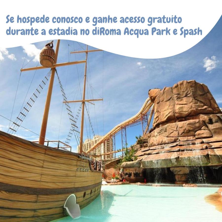 B&B Caldas Novas - Spazzio Diroma Hospedagem com acesso gratuito no Acqua Park - Bed and Breakfast Caldas Novas