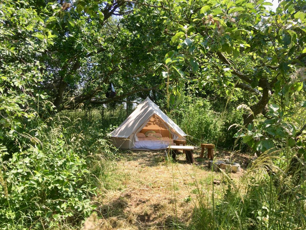 B&B Flobecq - Camp Golstav - Romantic view over the hills. - Bed and Breakfast Flobecq