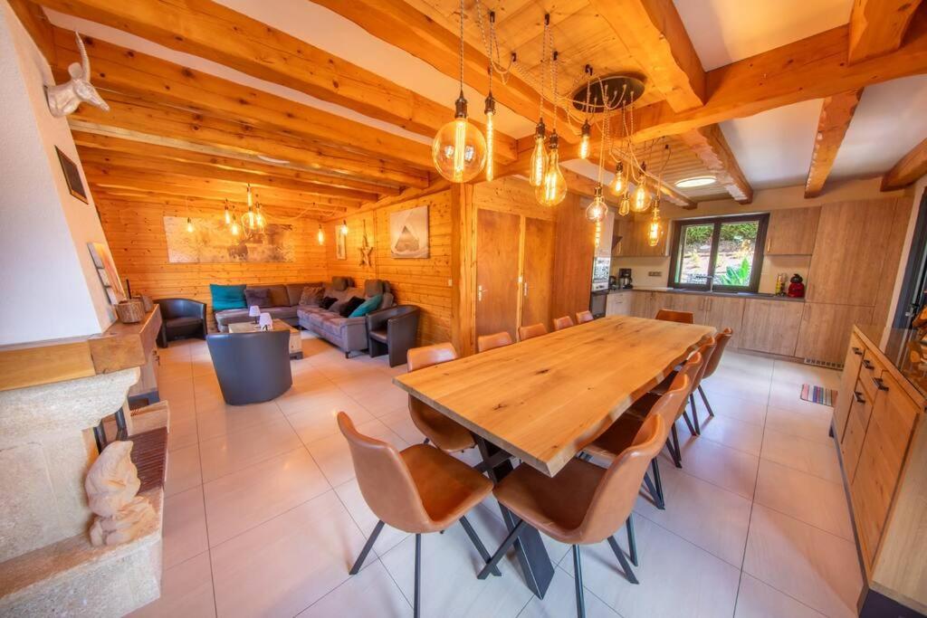 Les Marmottes, 10 à 20p avec bb-foot, billard, bar - Ferienwohnung Cornimont