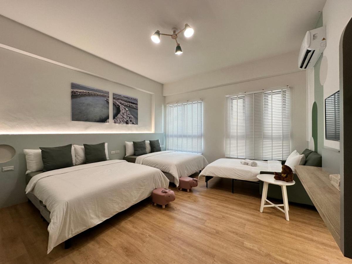 Vierbettzimmer mit Bad