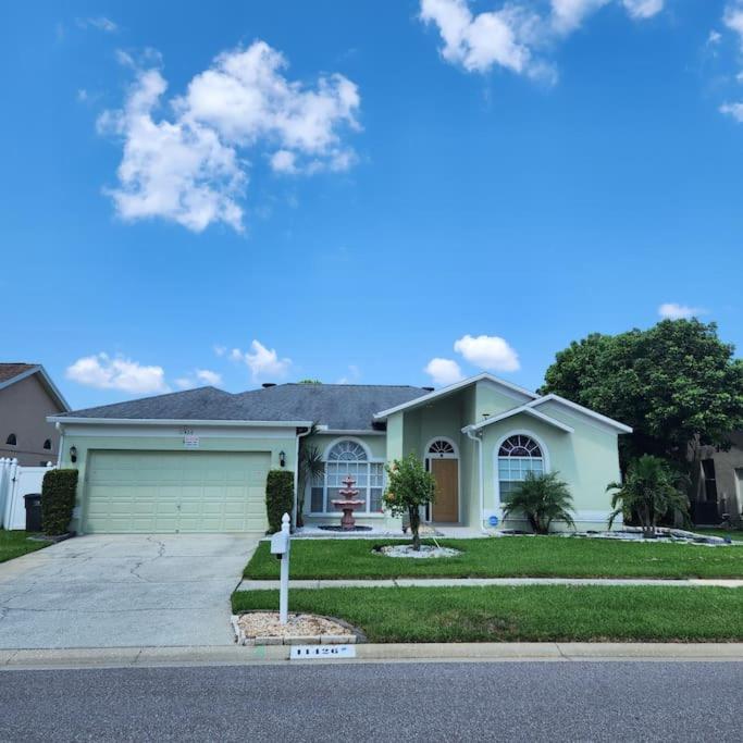 Charming Vacation House 3Be 2Ba Solar heated pool - Bed and Breakfast Tampa