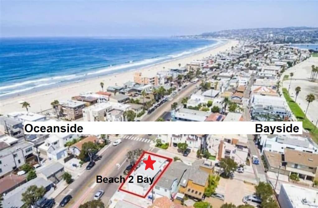 Beach-2-Bay 2br - In the Heart of Mission Beach - B&B